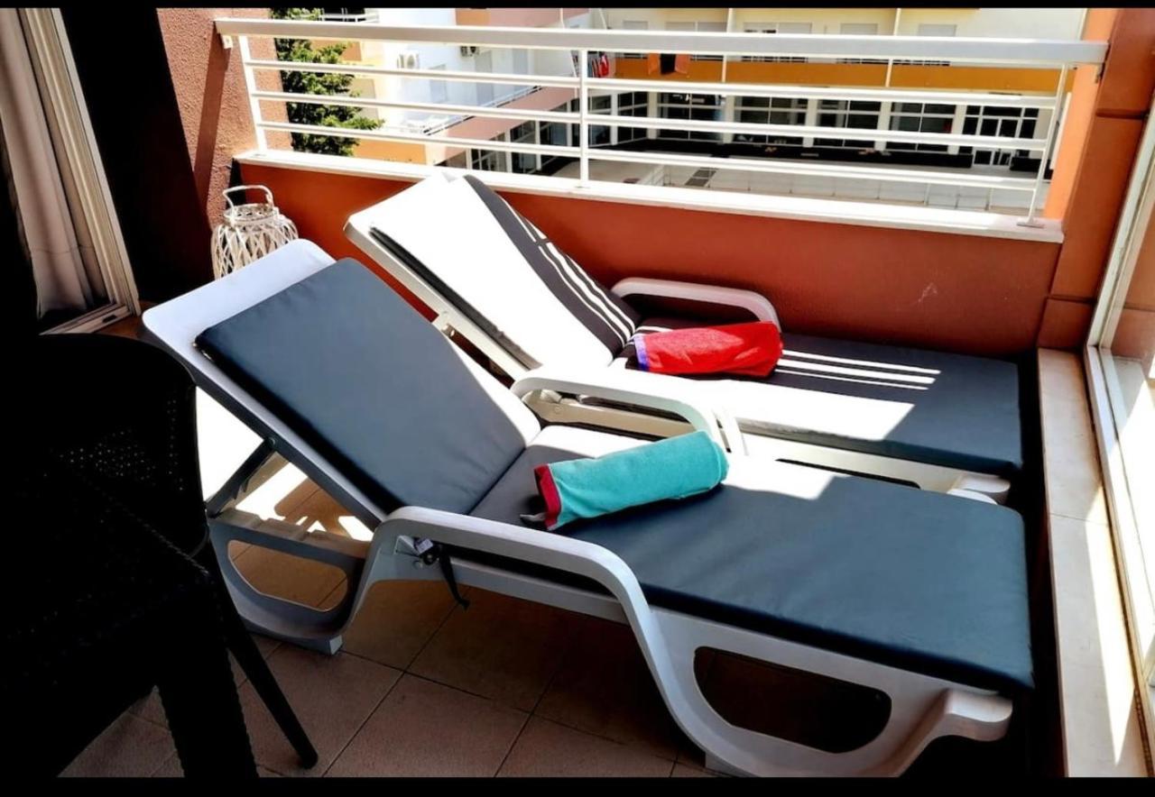 Beachfront Seaview Litoralmar Apt, Fast Wifi, Airco, Pool, Private Parking Portimão Exterior photo